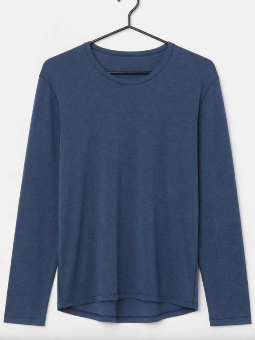 Lululemon 5 Year Basic T-Shirt Long Sleeve- Navy Blue - Men's Large